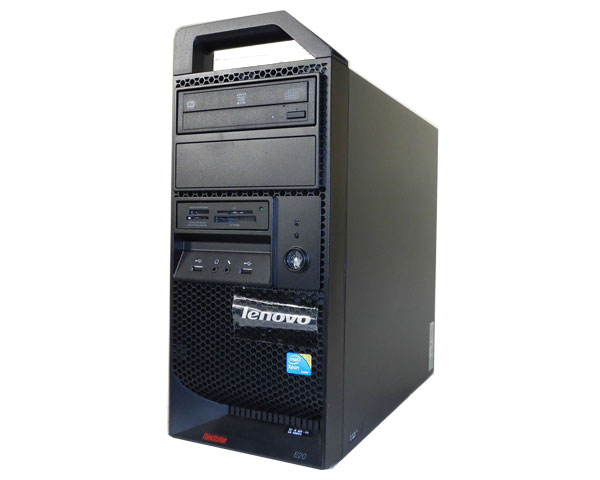 商品名 Lenovo ThinkStation E20 4222-31J CPU Xeon X3430 2.4GHz メモリー 2GB ハードディスク 250GB×1 (SATA 3.5インチ) 光学ドライブ DVDマルチ グラフィック NVIDIA Quadro FX380 動作状態 Windows7 Professional(32Bit)で動作確認済みです 外観 筐体に擦り傷、汚れが多少あります 付属品 電源コードのみ ※上記以外の付属品は一切ありません 納期について 通常ご注文頂いてから、3営業日以内の発送となります。※即日発送が可能な場合もありますので、お急ぎの場合は、別途ご相談下さい。 送料区分 ヤマト運輸　160サイズ 保証期間 商品到着日から3ヶ月間となります中古サーバー・ワークステーション専門店のアクアライトでは、Lenovo ThinkStation E20 4222-31J (Xeon X3430 2.4GHz/2GB/250GB/Windows7(32Bit) 他、中古ワークステーションを各種販売しております。お探しの機種がございましたらお気軽にお問い合わせください。