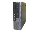 Windows7 DELL OPTIPLEX 780 USFFCore2Duo-E8400 3.0GHz/4GB/160GB/DVDマルチ