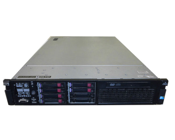 中古 HP ProLiant DL380 G6 494329-B21 Xeon E5504 2.0GHz メモリ 4GB HDD 72GB×3(SAS 2.5インチ)