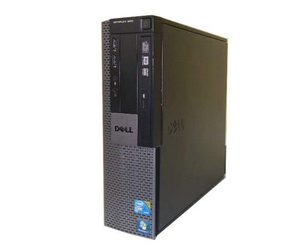 中古パソコン デスクトップ 本体のみ Windows7 DELL OPTIPLEX 960 SFF Core2Duo E8400 3.0GHz メモリ2GB HDD160GB DVDマルチ 省スペース型