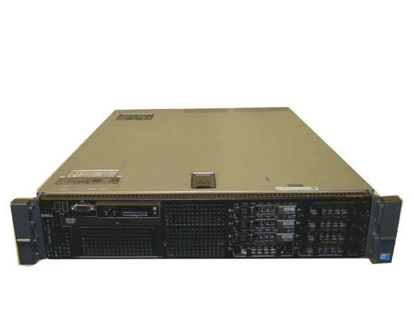 DELL PowerEdge R710 (2.5インチモデル)【中古】Xeon E5607 2.26GHz×2/12GB/HDDなし