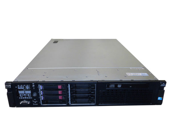 中古 HP ProLiant DL380 G7 633405-291 Xeon E5649 2.53GHz(6C) メモリ 8GB HDD 146GB×3(SAS) DVD-ROM AC*2