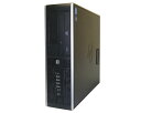 Windows7 Pro 32bit HP Pro 6300 SFF (QV985AV) Celeron G1610 2.6GHz メモリ 2GB HDD 500GB(SATA) DVD-ROM 送料無料 中古パソコン デスクトップ 本体のみ 省スペース型