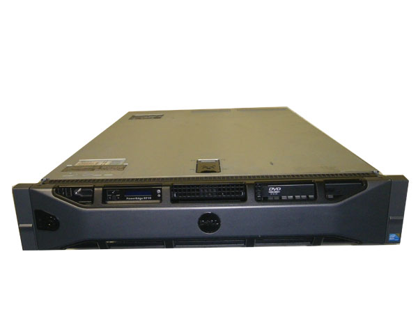 中古 DELL PowerEdge R710 (3.5インチモデル) Xeon E5620 2.4GHz×2 8GB 146GB×1(PREC 6/i)