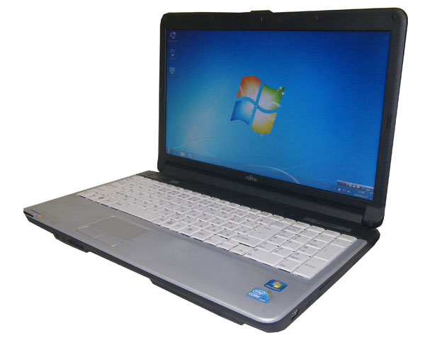 難あり 富士通 LIFEBOOK A530/AX (FMVXN5DH2Z) Windows7 Pro 32bit 中古ノートパソコン　15.6インチ テンキー Core i3-350M 2.26GHz/2GB/160GB/DVDマルチ/15.6インチ/ビジネスPC