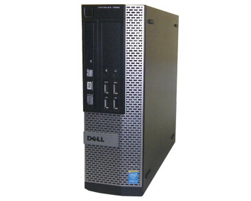 中古パソコン デスクトップ 本体のみ 省スペース型 Windows7 Pro 64bit DELL OPTIPLEX 7020 SFF Core i5-4570 3.2GHz/4GB/500GB/DVDマルチ/WPS Office付き