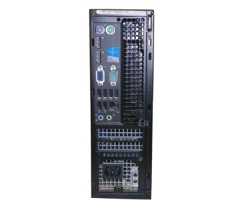 中古パソコン デスクトップ 本体のみ 省スペース型 Windows7 Pro 64bit DELL OPTIPLEX 7020 SFF Core i5-4570 3.2GHz/4GB/500GB/DVDマルチ/WPS Office付き