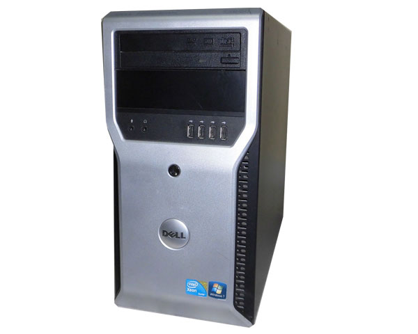 Windows7 Pro 64bit DELL PRECISION T1600 Xeon E3-1245 3.3GHz メモリ 8GB HDD 500GB 2 SATA Quadro 600