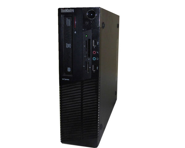 Windows10 Pro 64bit 中古パソコン Lenovo ThinkCentre M82 Small 2756-R9J Core i5 3470 3.2GHz/4GB/500GB/DVDマルチ/中古デスクトップPC/本体のみ