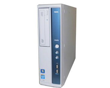 Windows7 Pro-32bit NEC Mate MK27EB-H (PC-MK27EBZCH) Celeron G1620 2.7GHz/2GB/250GB/DVD-ROM/中古デスクトップPC/本体のみ