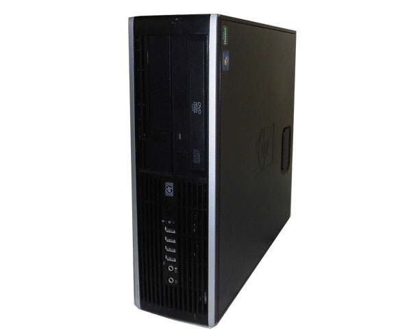 Windows7 Pro 32bit HP compaq 6005 Pro SFF (A2Q04PA ABJ) AthlonIIx2 B28 3.4GHz 4GB 250GB DVD-ROM 中古パソコン デスクトップ 中古PC