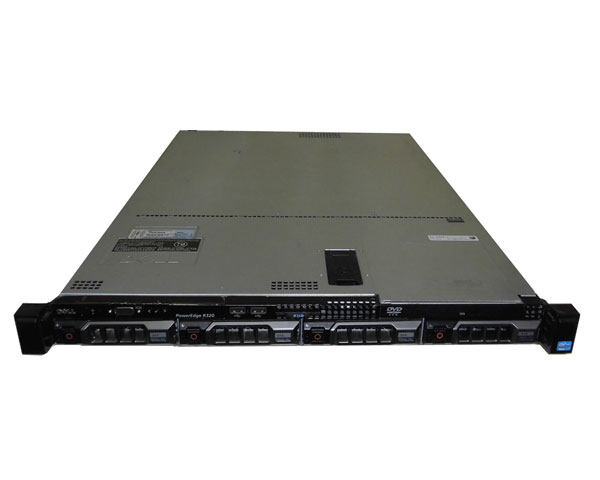 DELL PowerEdge R320 中古 Xeon E5-2440 2.4GHz 32GB 146GB×2 DVD-ROM AC*2 PERC H710 Mini