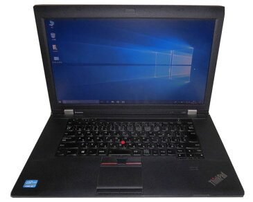 中古ノートパソコン Windows10 Pro 64bit Lenovo ThinkPad L530 2481-4DJ Core i5-3230M 2.6GHz/4GB/320GB/DVDマルチ/ビジネスPC/A4ワイド/無線LAN/15.6インチ