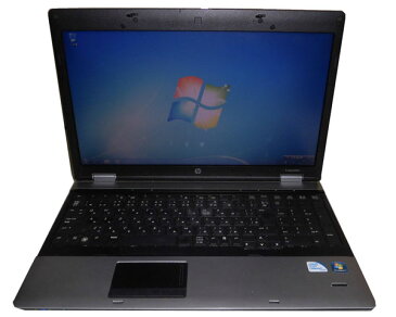 Windows7 中古ノートパソコン A4ワイド液晶 ビジネスPC 15.6インチ HP ProBook 6560b (XS131PA#ABJ) テンキー Celeron P4600 2.0GHz/2GB/250GB/DVDマルチ