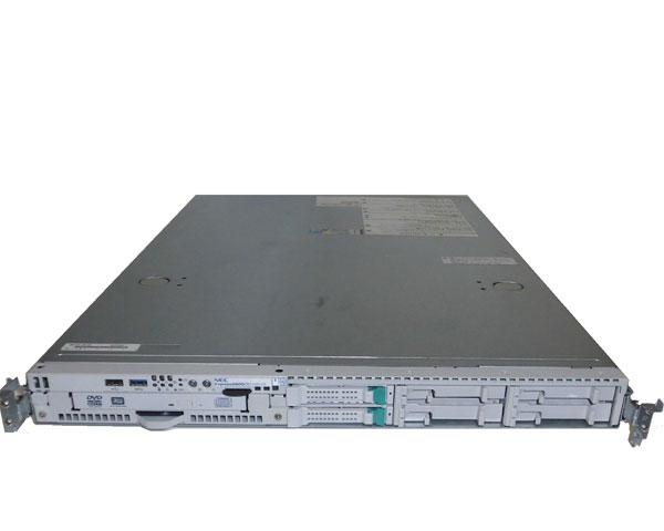 中古 NEC Express5800/R110f-1E (N8100-2019Y) Xeon E3-1220 V3 3.1GHz 8GB 450GB×2 (SAS 2.5インチ) DVDマルチ AC 2