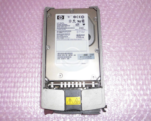HP 412751-013 (BF0368B269) Ultra320 SCSI 36.4GB 15K 3.5インチ 中古ハードディスク