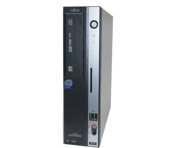 OSなし 富士通 ESPRIMO FMV-D3270 (FMVXDNL82) Core2Duo-E7300 2.66GHz 2GB 160GB DVDマルチ