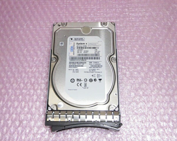 IBM 90Y8568 (90Y8571) SAS 1TB 7200rpm 6Gb 3.5インチ 中古ハードディスク