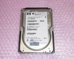 HP 365695-007 (BD07289BB8) Ultra320 SCSI 80pin 72.8GB 10K 3.5インチ 中古ハードディスク