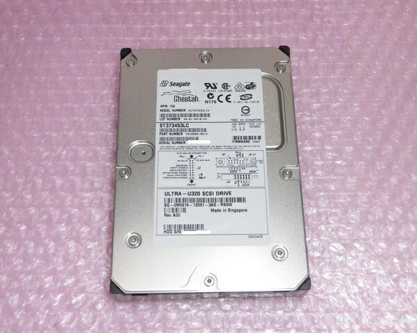 DELL 0M0916 (Seagate ST373453LC) Ultra320 SCSI 80pin 73GB 15K 3.5 ťϡɥǥ