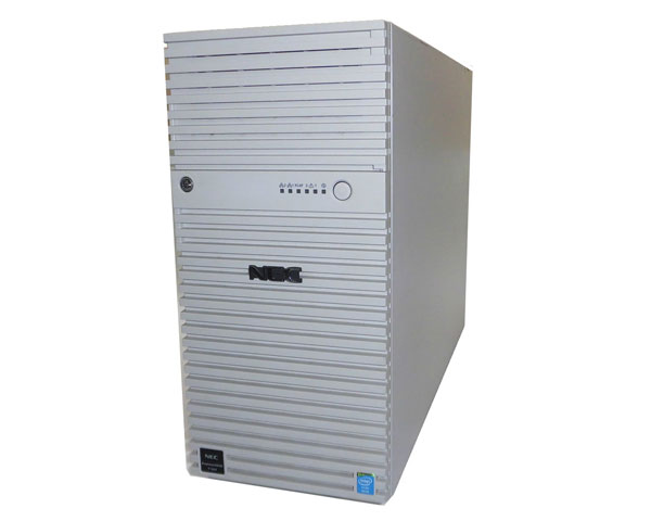 商品名 NEC Express5800/T120f (N8100-2284Y) CPU Xeon E5-2620 V3 2.4GH×2基 メモリー 4GB (4GB×1枚) HDD 300GB×3 (SAS 2.5インチ) ※ブランクパネル3枚欠品です 光学ドライブ DVDマルチ RAIDコントローラー N8103-177 電源ユニット 搭載数2/最大2 (800W) 動作状態 動作確認済みです(OS未搭載)OSは付属しておりませんので、お好みのOSを別途御用意下さい。 外観について 筐体に擦り傷、汚れが多少あります 付属品 電源コードのみ※上記以外の付属品は一切ありません 納期について 通常ご注文頂いてから、3営業日以内の発送となります。※即日発送が可能な場合もありますので、お急ぎの場合は、別途ご相談下さい。 送料区分 ヤマト運輸　160サイズ 保証期間 商品到着日から3ヶ月間となります 領収書について 領収書の発行が可能です。詳細はこちらから ※又、帳票類の発行が可能です。 　・見積書・請求書のご依頼はこちらから 　・納品書等のご要望は　ご注文時に備考欄へ　ご記載ください。NEC Express5800/T120f (N8100-2284Y) Xeon E5-2620 V3 2.4GH×2 4GB 300GB×3(SAS 2.5インチ) DVDマルチ AC*2 他、中古サーバー・保守用パーツを各種販売しております。お探しの仕様・モデル番号などがございましたらお気軽にお問い合わせください。