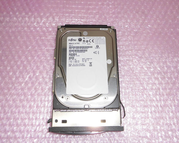 HITACHI UH71465D (MBA3147RC) SAS 146GB 15K 3.5インチ 中古ハードディスク