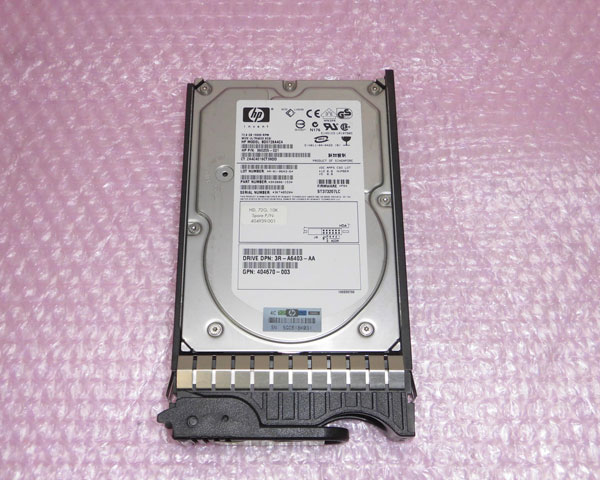 HP 360205-021 (BD0728A4C4) Ultra320 SCSI 80pin 72.8GB 10K 3.5インチ 中古ハードディスク