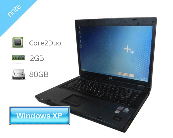  WindowsXP HP 6710b (RJ459AV) Core2Duo T7250 2.0GHz 2GB 80GB 15.4C` ACA_v^tȂ