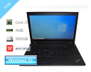 Windows10 Pro 64bit Lenovo ThinkPad L570 20J8-0009JP Core i3-7100U 2.4GHz メモリ 4GB 500GB DVDマルチ 中古ノートパソコン 15.6インチ WPS Office2 Bluetooth 無線LAN(2)