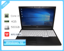 Windows10 Pro 64bit xm LIFEBOOK A577/SX (FMVA2601FP) 7 Core i3-7130U 2.7GHz  4GB 500GB DVD}` eL[ HDMI Bluetooth LAN WPS Office2t 15.6C`