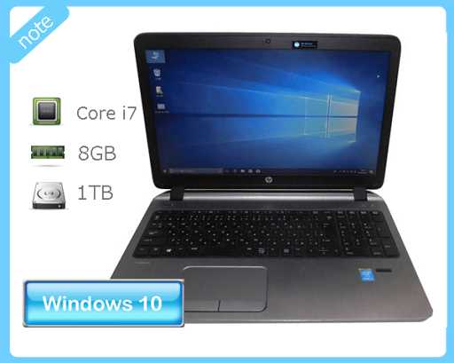 Windows10 Pro 64bit HP ProBook 450 G2 Core i7-4510U 2.0GHz メモリ 8GB HDD 1TB(SATA) DVDマルチ 15.6インチ(1366×768) Windows10 Pro 64bit HP ProBook 450 G2 Core i7-4510U 2.0GHz メモリ 8GB HDD 1TB(SATA) DVDマルチ 15.6インチ(1366×768)