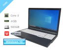 Windows10 Pro 64bit xm LIFEBOOK A576/PX (FMVA1602HP) 6 Core i3-6100U 2.3GHz  4GB HDD 500GB(SATA) DVD}` 15.6C` WPS Office2t