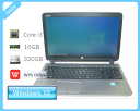 Windows10 Pro 64bit HP ProBook 450 G2 (K7X93AV) Core i3-5010U 2.1GHz  16GB HDD 320GB(SATA) }` 15.6C`(1366~768) WebJ eL[ A4TCY WPS Office2t