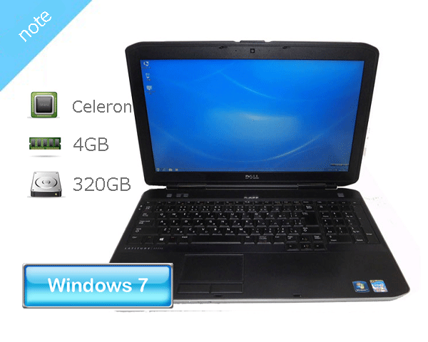 Windows7 Pro 32bit DELL Latitude E5530 Celeron 1005M 1.9GHz  4GB HDD 320GB(SATA) DVD-ROM ƥ󥭡 15.6 եHD(19201080) ̵LAN Web Хåƥ꡼ ACץ°ʤ