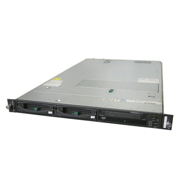 中古 富士通 PRIMERGY RX200 S4 PGR2041AA 3.5インチモデル Xeon E5420 2.5GHz×1 4GB HDDなし