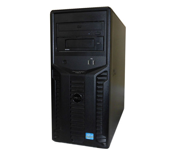 中古 DELL PowerEdge T110-2 Xeon E3-1220 3.1GHz 8GB 450GB 3 SAS DVD-ROM PERC S300