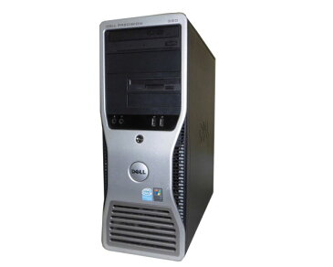 WindowsXP DELL PRECISION 380 中古ワークステーション Pentium4-3.0GHz 2GB 250GB DVDマルチ Quadro FX3450