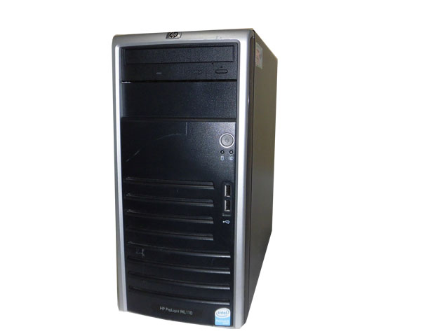 商品名 HP ProLiant ML110 G4 417710-B21 CPU PentiumD-2.8GHz メモリー 2GB (PC2-5300 DDR2 ECC SDRAM /最大8GB) ハードディスク 500GB×1 (SATA)...