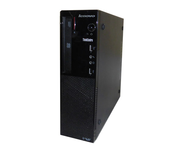 Windows10 Pro 64bit Lenovo ThinkCentre E73 Small 10AU-0064JP Core i3-4130 3.4GHz 2GB 500GB DVD-ROM 中古パソコン デスクトップ 本体のみ 中古PC　Win10 レノボ