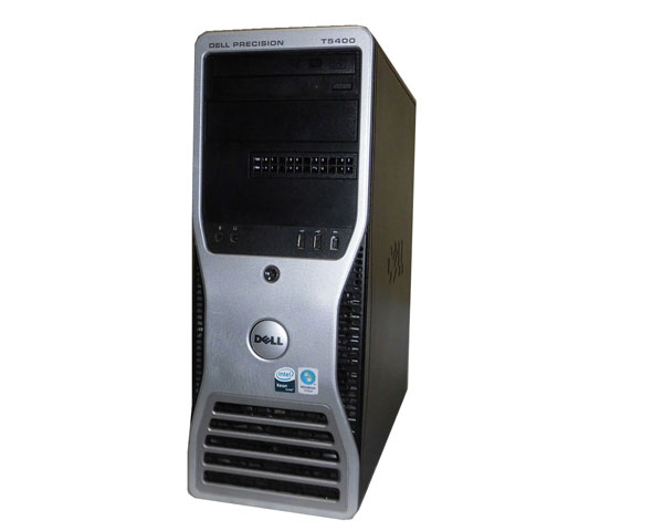 WindowsXP Pro 64bit DELL PRECISION T5400 Xeon E5440 2.83GHz×2 8GB 320GB NVIDIA Quadro FX570 中古ワークステーション