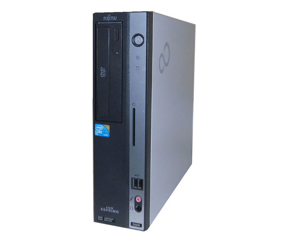 WindowsXP Pro 32bit 富士通 ESPRIMO FMV-D5290 (FMVDD2A0G1) Core2Duo-E8400 3.0GHz 4GB 160GB DVD-ROM 中古パソコン デスクトップ 本体のみ