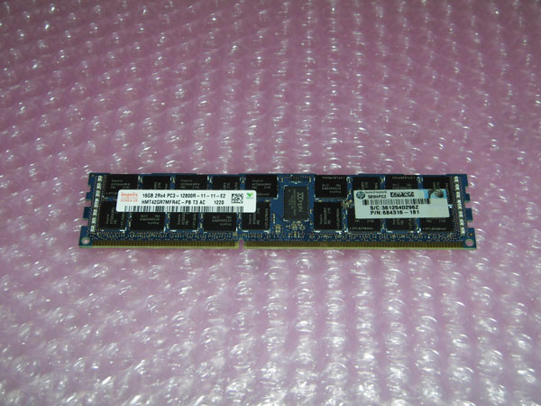 HP 684316-181 PC3-12800R 16GB 中古メモリー