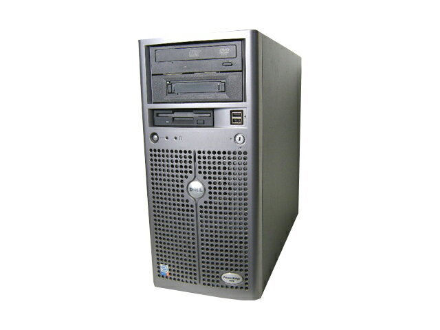 DELL PowerEdge 800 【中古】Pentium4-2.8GHz/1GB/73GB×3(PERC 4/DC)