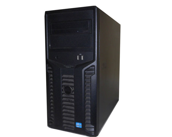 中古 DELL PowerEdge T110 II Xeon E3-1220 3.1GHz メモリ 4GB HDD 450GB×2(SAS) PERC H200