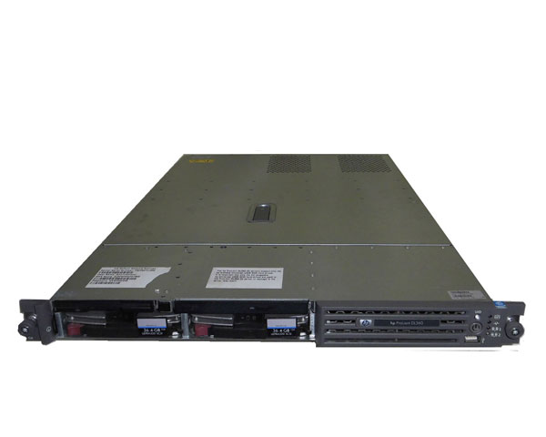 HP ProLiant DL360 G4 354572-291 中古 Xeon 3.4GHz 4GB 36GB×2 CD-ROM AC*2 Smartアレイ 6i