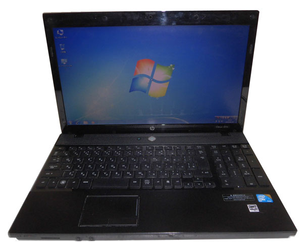 ACアダプタなし 中古ノートパソコン Windows7 Pro 32bit HP ProBook 4510s (VK129AV) Core2Duo P8700 2.53GHz 2GB 160GB DVD-ROM テンキー HDMI 15.6インチ