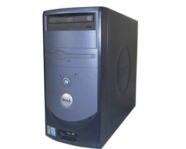 OSなし DELL Dimension 3000 Pentium4-3.0GHz 1GB HDDなし DVD-ROM 中古パソコン デスクトップ