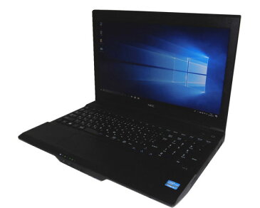 中古ノートパソコン Windows10 Pro 64bit NEC VersaPro VK26TX-G (PC-VK26TXZNG) Core i5-3230M 2.6GHz 4GB 320GB DVD-ROM 15.6インチ 高解像度 HD+(1600×900)