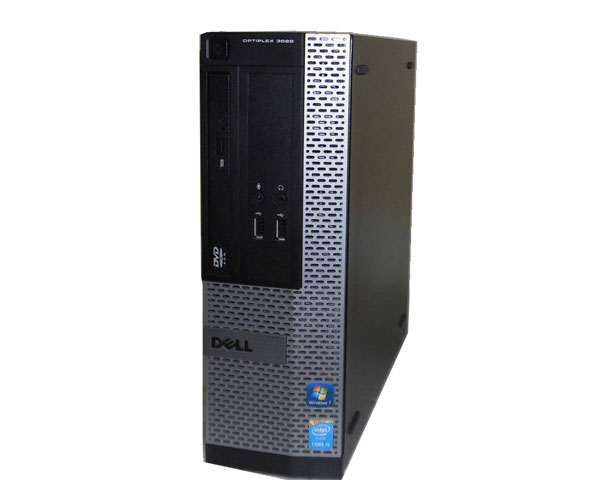 Windows7 Pro 64bit DELL OPTIPLEX 3020 SFF Core i3-4150 3.5GHz メモリ 8GB HDD 500GB(SATA) DVD-ROM