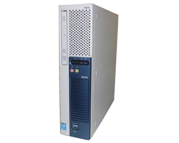中古パソコン デスクトップ 省スペース型 本体のみ Windows10 Pro 64bit NEC Mate MK32ME-H (PC-MK32MEZDH) Core i5-4570 3.2GHz 4GB 250GB DVDマルチ